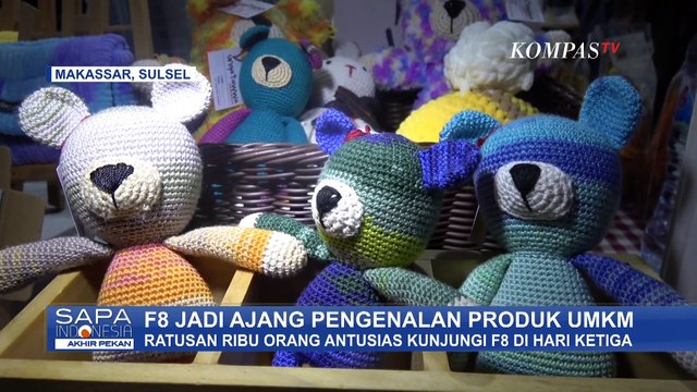 Festival F8 di Makassar Jadi Ajang Pengenalan Produk UMKM