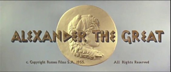 ALESSANDRO IL GRANDE (Alexander the Great, 1956) - Clip: Scuola di Aristotele