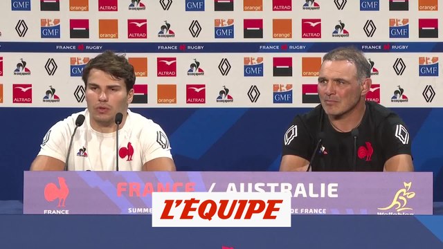 Dupont : « Trouver de la confiance, des certitudes » - Rugby - Bleus