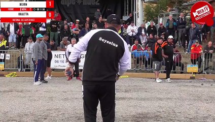 Alpe d'Huez 16e DELION vs COLLETTA : National de pétanque triplette open 2023