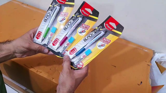 Unboxing and Review of Maped Mechanical 0.7mm Automatic Pencil