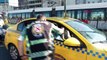 Inspection des taxis à FATIH : Les conducteurs qui ne portent pas la ceinture de sécurité et n'ont pas leur permis de conduire sont condamnés à une amende