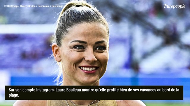 Laure Boulleau fête la fin des vacances en maillot de bain très échancré