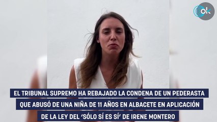 El Supremo rebaja la condena por la Ley Montero a un hombre que abusó de una niña de 11 años