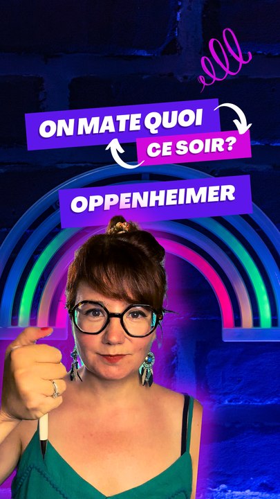 Oppenheimer, c'est de la bombe atomique!