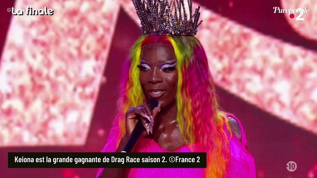 Keiona est la grande gagnante de la saison 2 de Drag Race France