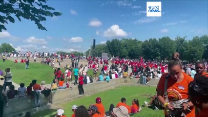 Marcha antirracista: El sueño de Luther King sigue sin cumplirse 60 años después