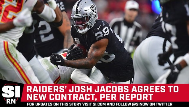 Raiders’ Josh Jacobs Ends Holdout After Agreeing To New Contract, Per Report