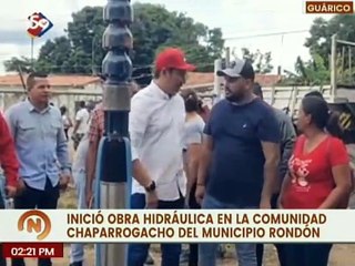 Guárico | Inicia obra de recuperación de un pozo de agua en el municipio Rondón
