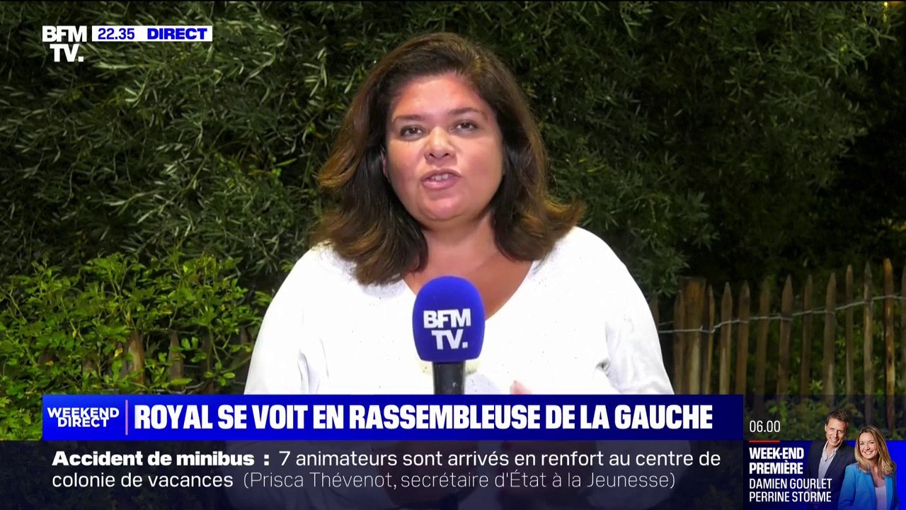 Union de la gauche: "Ségolène Royal est une personne susceptible de faire bouger les plaques tectoniques", affirme Raquel Garrido