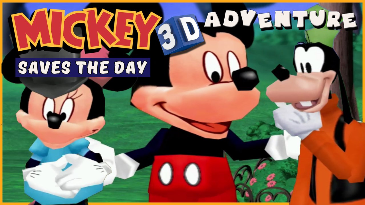 Disney's Mickey Saves The Day: 3D Adventure FULL GAME (PC) Mickey - Easy
