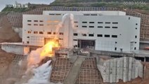 China Fired Up Liquid-Propellent Rocket Engine On New Test Stand