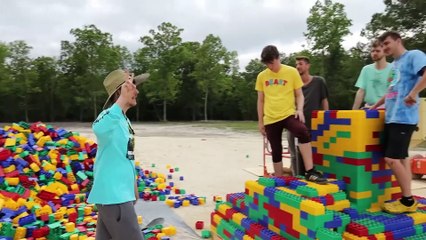 I Built The World's Largest Lego Tower