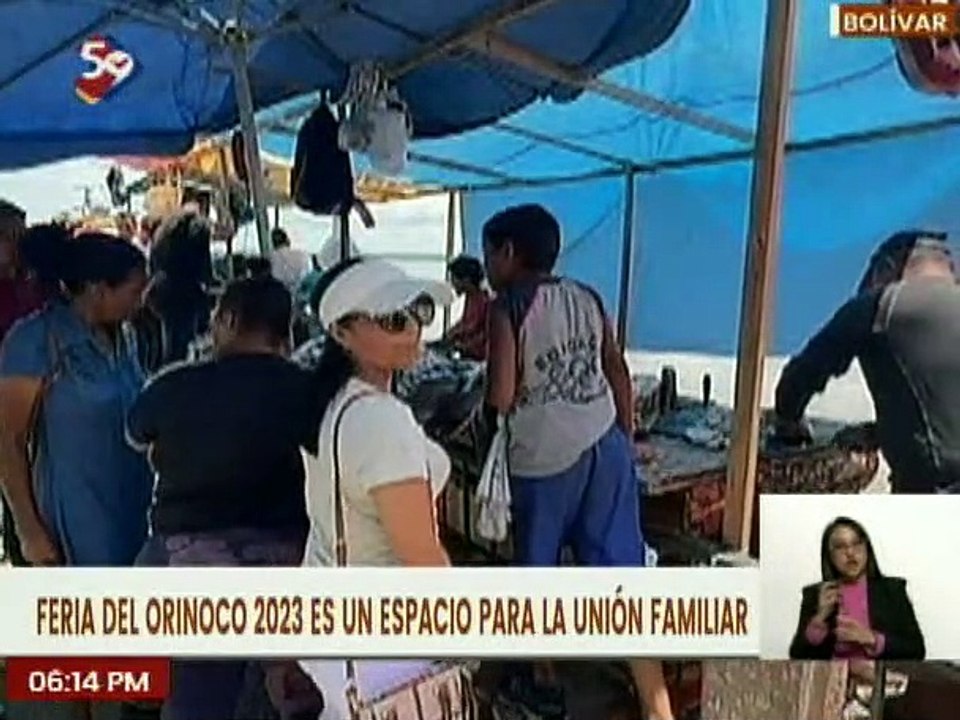 Bolívar | Pescadores ofrecen sus rubros a precios asequibles en la Feria del Orinoco 2023