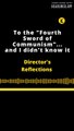DIRECTOR'S REFLECTIONS | TO THE FOURTH SWORD OF COMMUNISM ...AND I DIDN'T KNOW IT