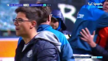 El gol de Elordi para Independiente Rivadavia