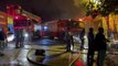 2 lieux de travail ont été endommagés dans l'incendie à Turgutlu, 7 personnes ont été hospitalisées