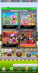 Mario Kart Tour: Vacation Tour: Bowser Jr Cup