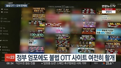 단속 비웃는 '불법 OTT'…"돈줄부터 끊어야"