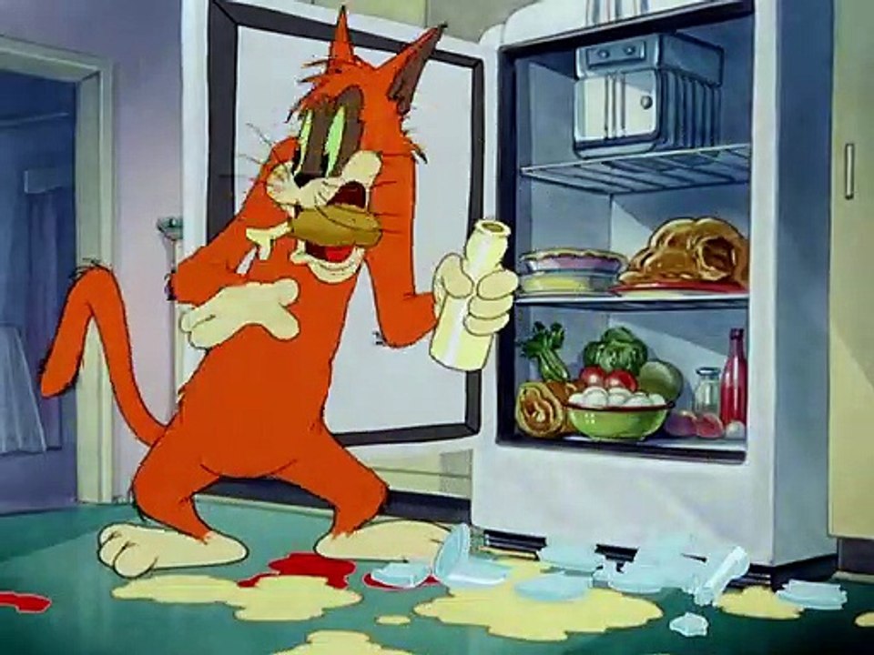 Tom & Jerry (1940) - S1940E36 - Old Rockin' Chair Tom (480p x264 AAC)