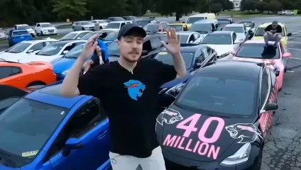 Maine Apne 1 Subscriber Ko 40 Cars Gift Ki - mrbeast in hindi - Arman babar