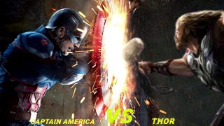 thor vs captain america / captain america vs thor/thor vs captain america fight/captain america vs thor fight scene