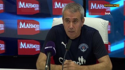 Kemal Özdeş: 3 puan almadık ama gelişimimizi sürdüreceğiz