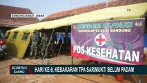 Hari Ke-9 Kebakaran TPA Sarimukti, Warga Sekitar Belum Diungsikan