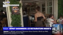 Le départ des saisonniers à l'approche de la rentrée inquiète les restaurateurs