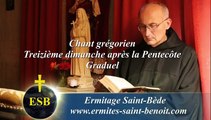 Graduel Respice Domine du Treizième dimanche après la Pentecôte  Ermitage Saint-Bède film Jean-Claude Guerguy pour Ciné Art Loisir.