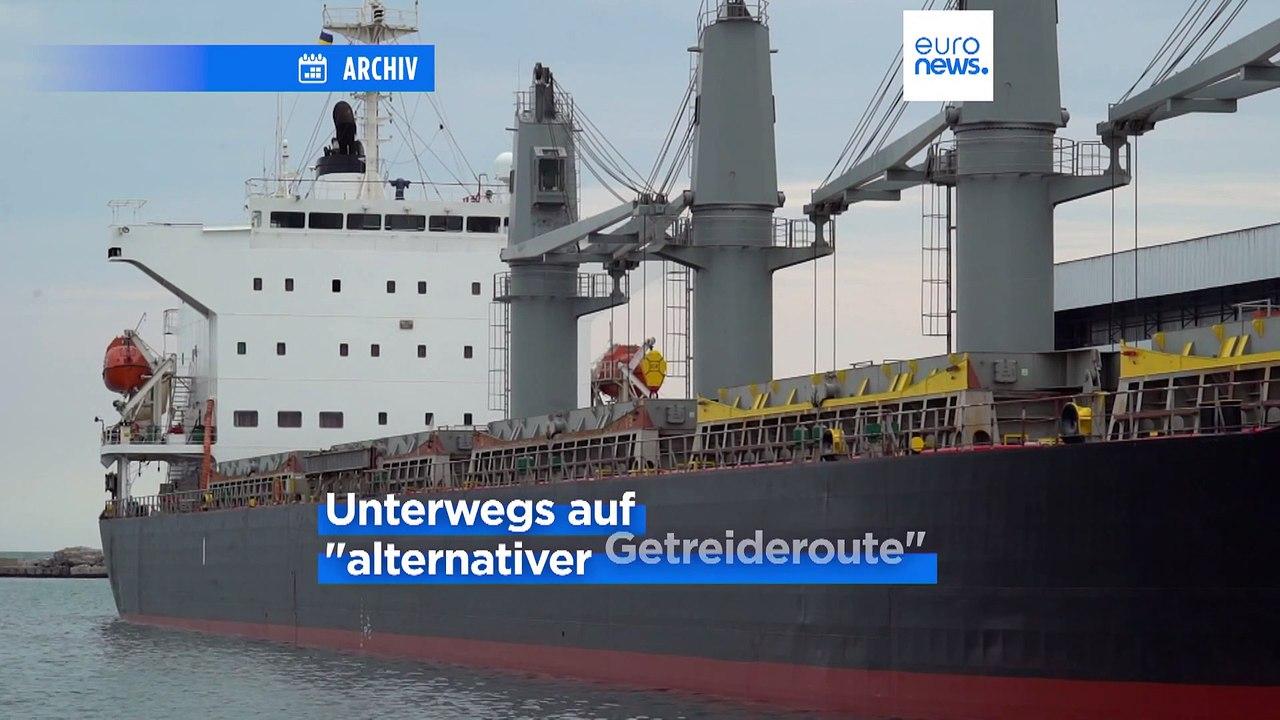 Zweites Schiff verlässt Hafen von Odessa - trotz russischer Blockade