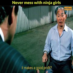 Never mess with tough female ninjas
