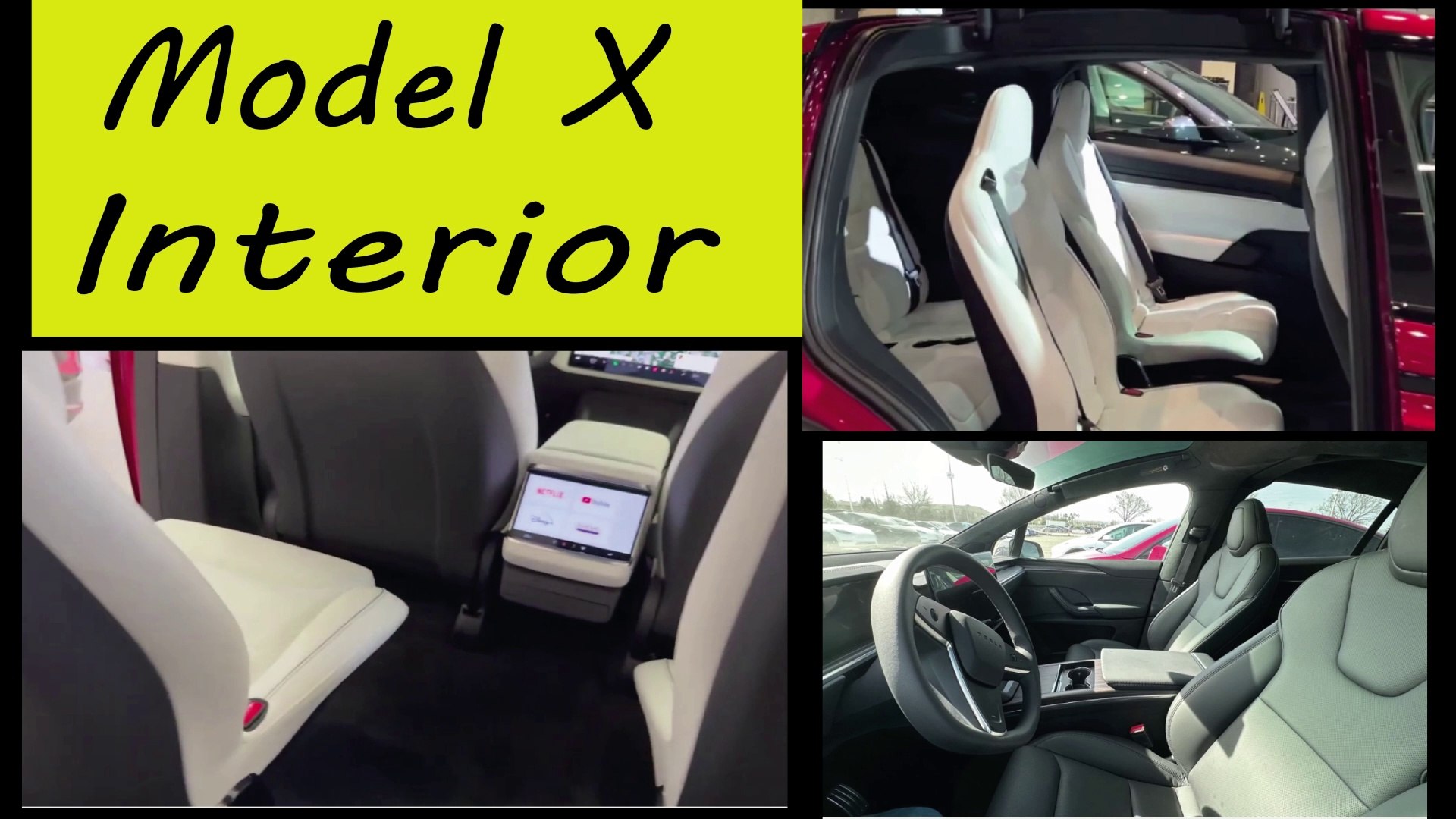 Tesla Model X Interior