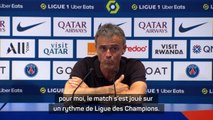 3e j. - Luis Enrique : “Un rythme de Ligue des champions”