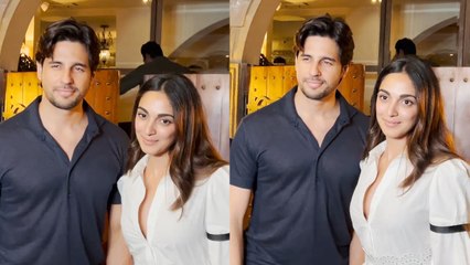 Download Video: Sidharth Malhotra & Kiara Advani Steps out for romantic Dinner Date, video viral! | FilmiBeat