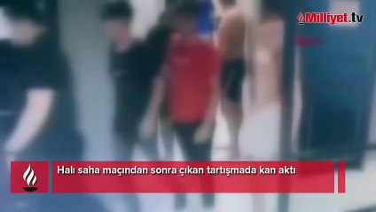 Halı saha maçı sonrası silahlı kavga çıktı! 2 kişi yaralandı