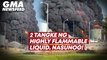 2 tangke ng highly flammable liquid, nasunog! | GMA News Feed