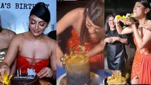 Akanksha Puri 35th Birthday Celebration Full Inside Cake Cutting Video | Boldsky