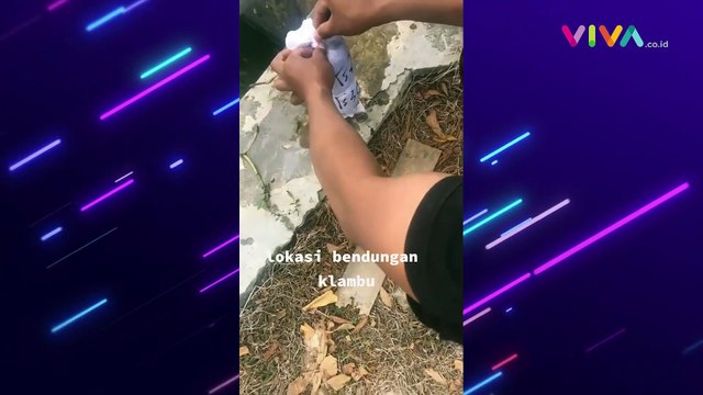 Penemuan Benda Berbau Mistis Bentuk Pocong di Sungai