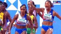 Sha'Carri Richardson Dominates in Women’s 4x100m Relay Final | World Athletics Budapest 2023