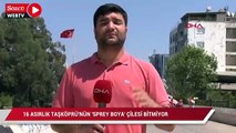 16 asırlık Taşköprü'nün 'sprey boya' çilesi bitmiyor