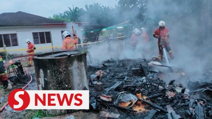 81-year-old man killed in Bkt Gambir fire