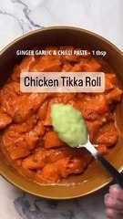 Chicken Tikka Roll