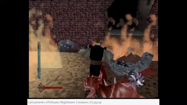 Nightmare Creatures (parte 12)-Hai abomini satanici e dopo ti ritrovi contro un boss (contro il quale ho perso quindi lo vedrete la prossima volta) che si chiama Manuel.