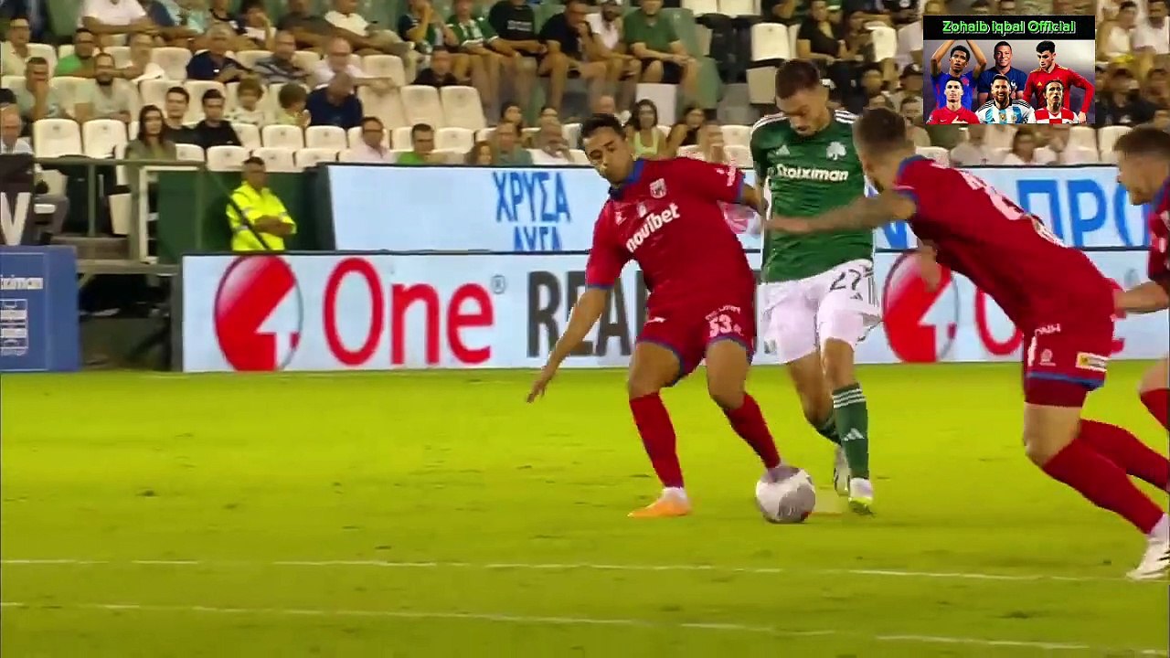 Panathinaikos vs Volos Highlights & Goals (Greece Super League 2023/24)