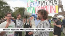 Convoi de l'eau à Paris : «Détruire toutes les bassines»