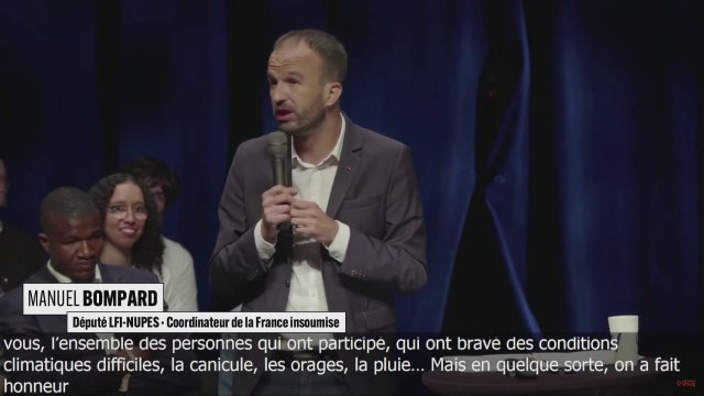 Manuel Bompard propose d'organiser partout dans le pays des collectes de fournitures scolaires