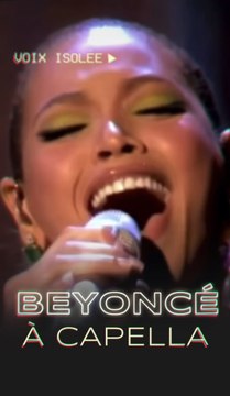 Plongez dans l'émotion pure avec la voix isolée de Beyoncé accompagnant les choristes ! ️