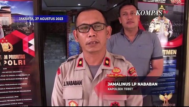 Polisi Buru Pelaku Penusukan Pasutri di Tebet