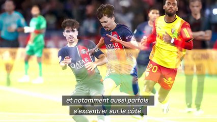 Luis Enrique félicite un journaliste pour son analyse sur l'entente Vitinha/Mbappé